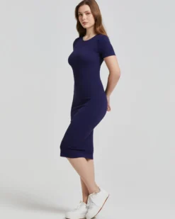 Abito costa seamless maniche corte