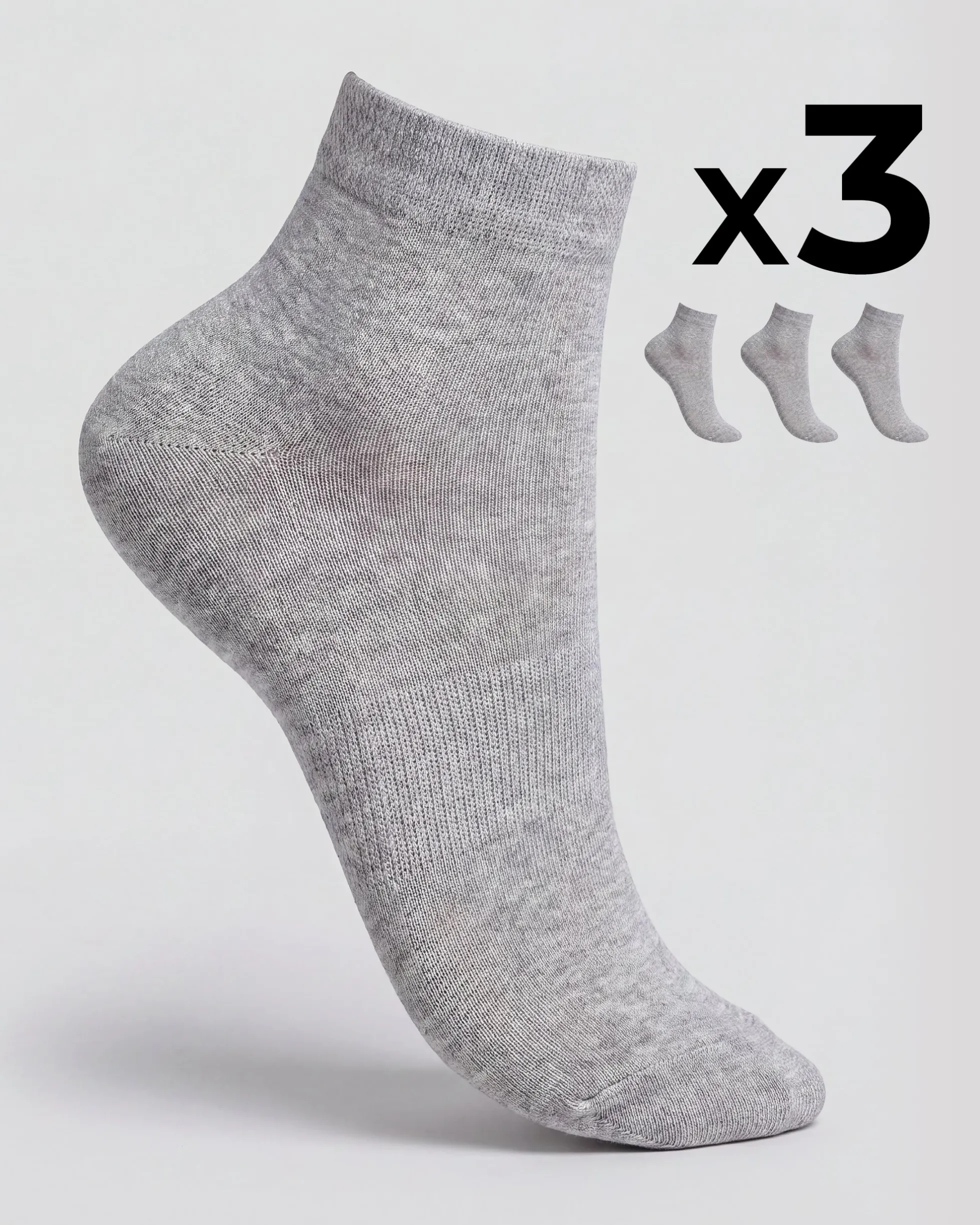 Bike socks cotone x3 donna