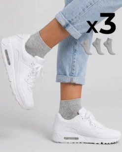 Bike socks cotone x3 donna