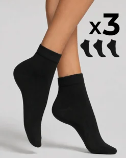 Bike socks cotone x3 donna