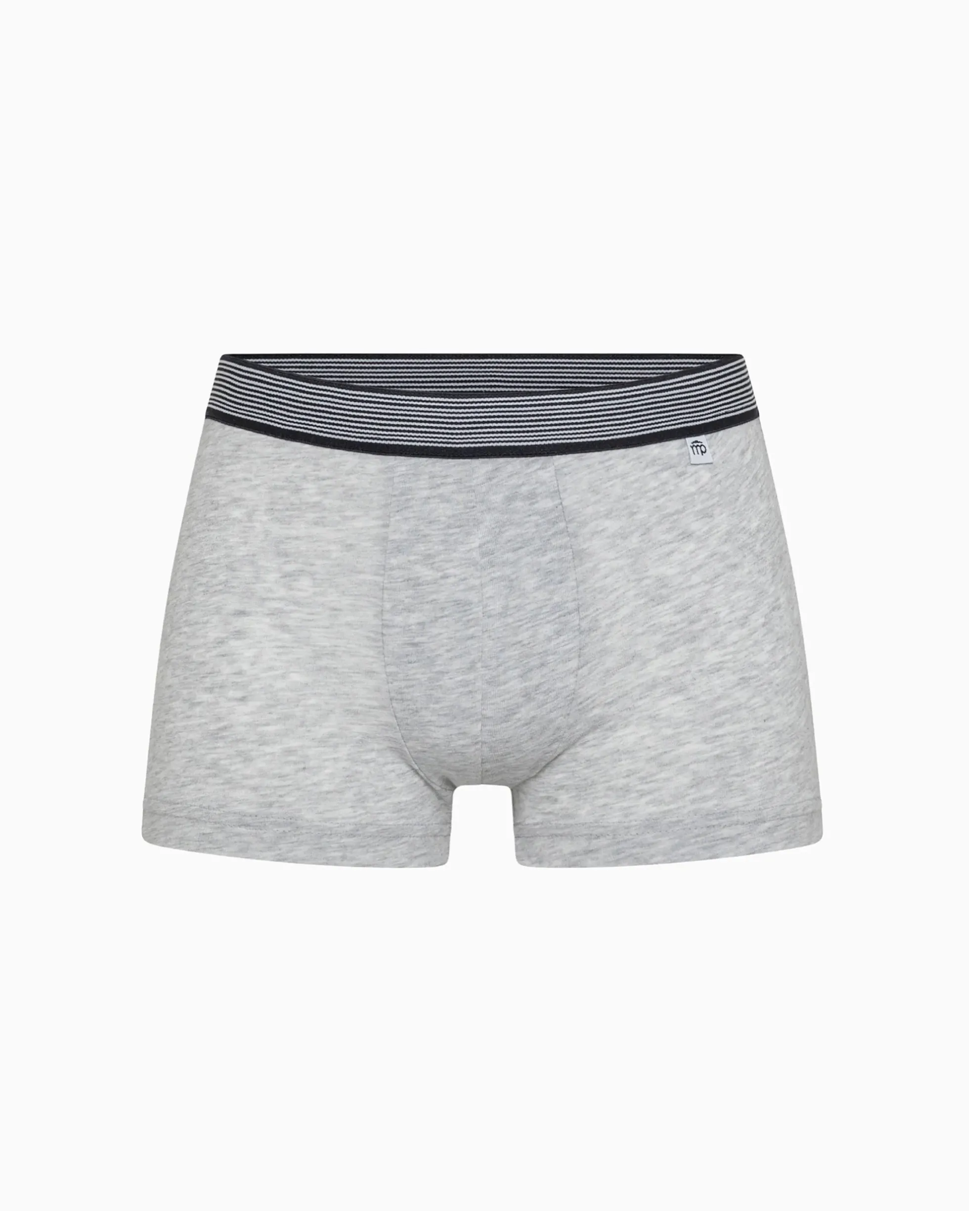 Boxer bimbo in cotone organico con elastico a righe