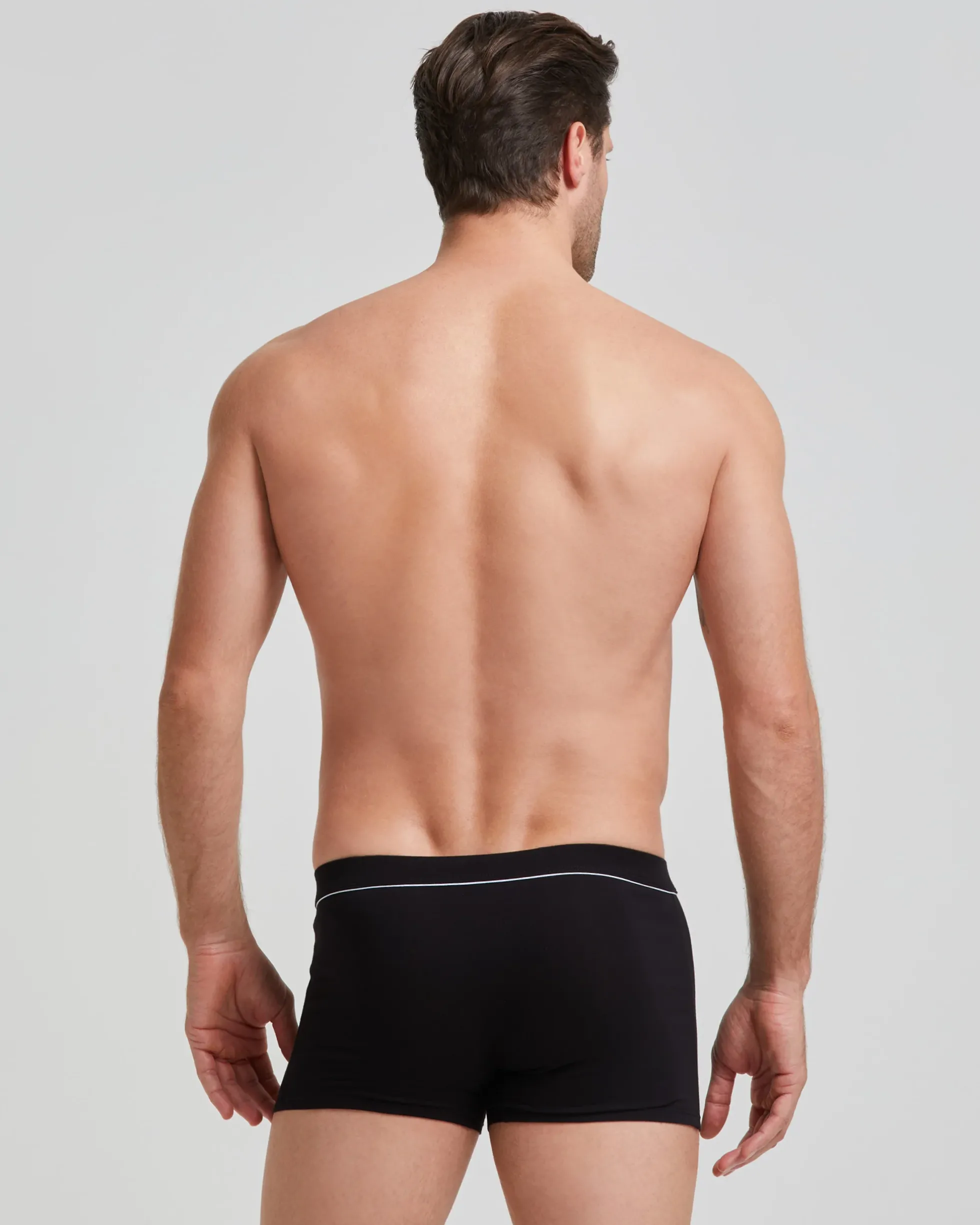Boxer cotone con dettagli a contrasto