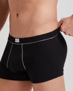 Boxer cotone con dettagli a contrasto