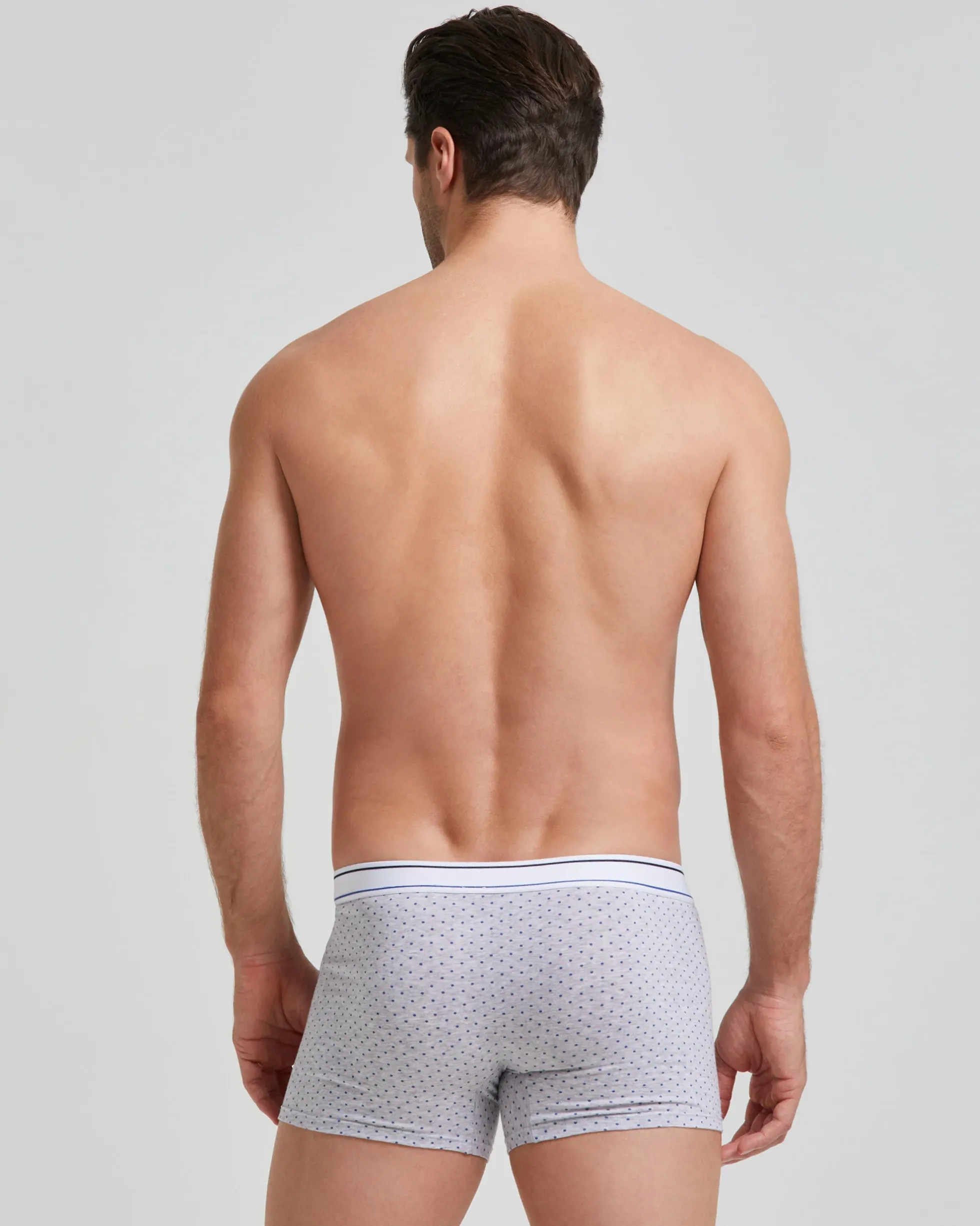 Boxer cotone con fantasia a pois