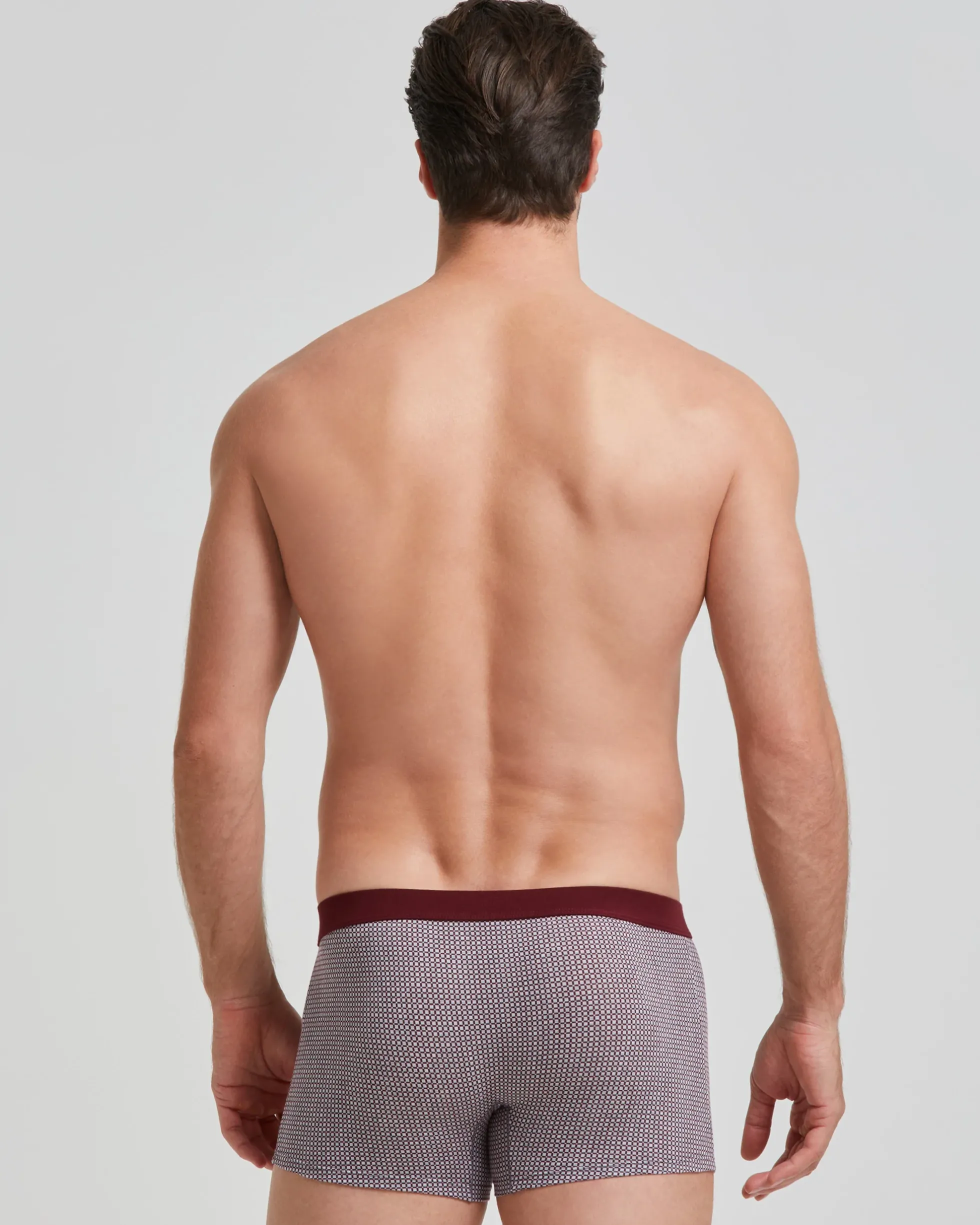 Boxer cotone motivo cravatteria