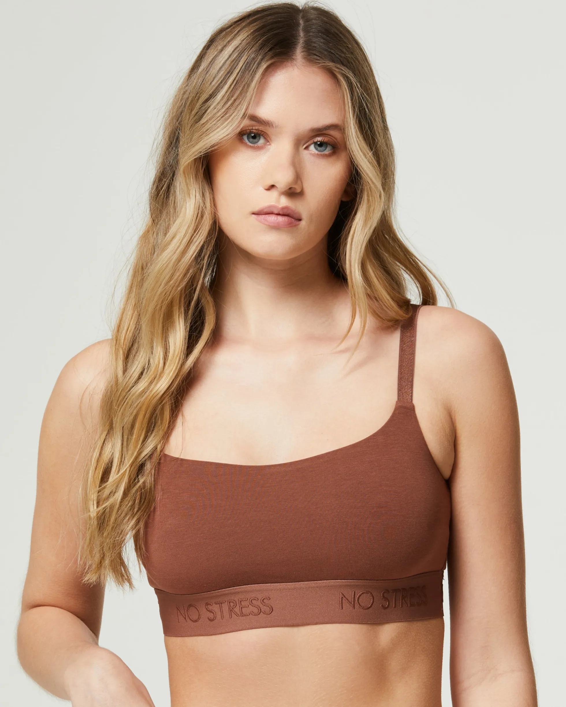 Brassiere no stress cotone modal