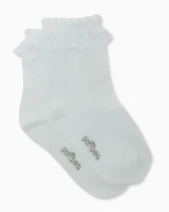 CALZA BIMBA BETTY CON RICAMO
