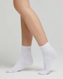 Calza cotone Anastasia con disegno stella jacquard