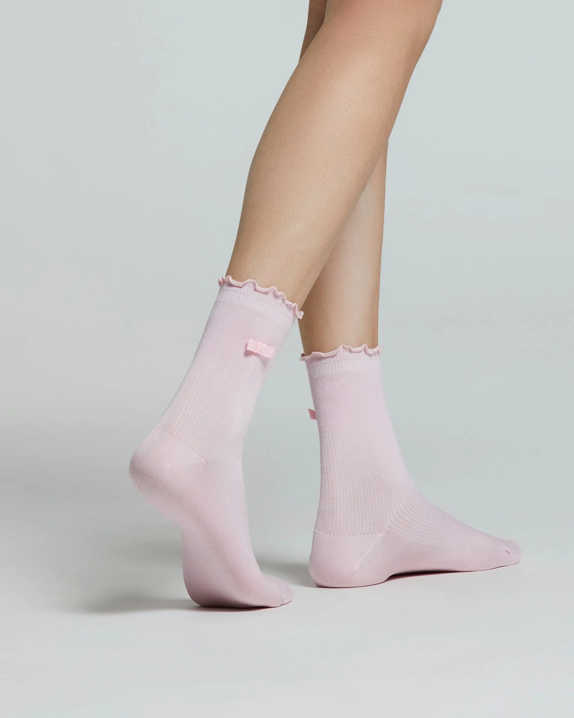 CALZA COTONE SOFORA CON FIOCCO