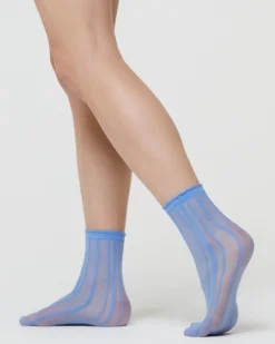 CALZINO VELATO SUSAN CON EFFETTO TRICOT
