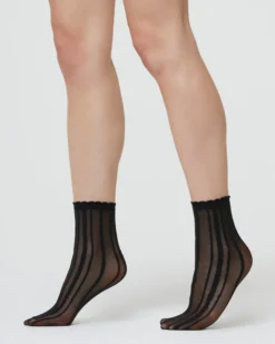 CALZINO VELATO SUSAN CON EFFETTO TRICOT