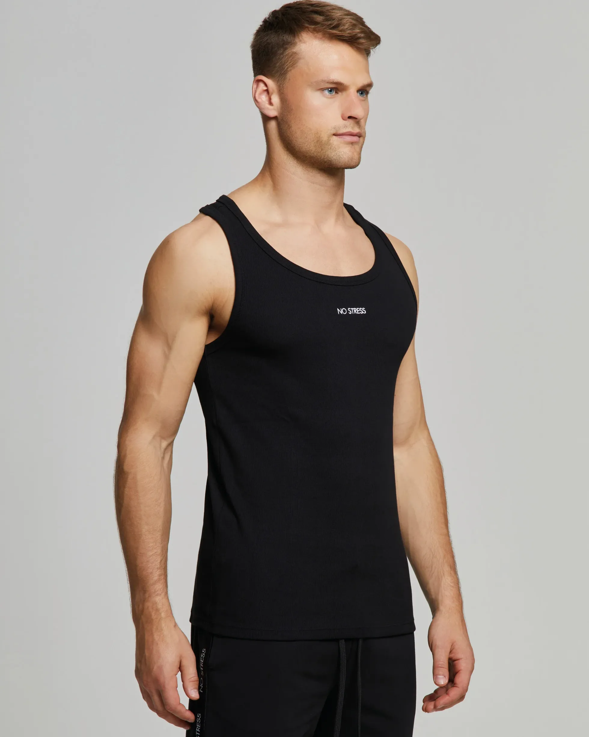 Canotta uomo no stress slim fit cotone