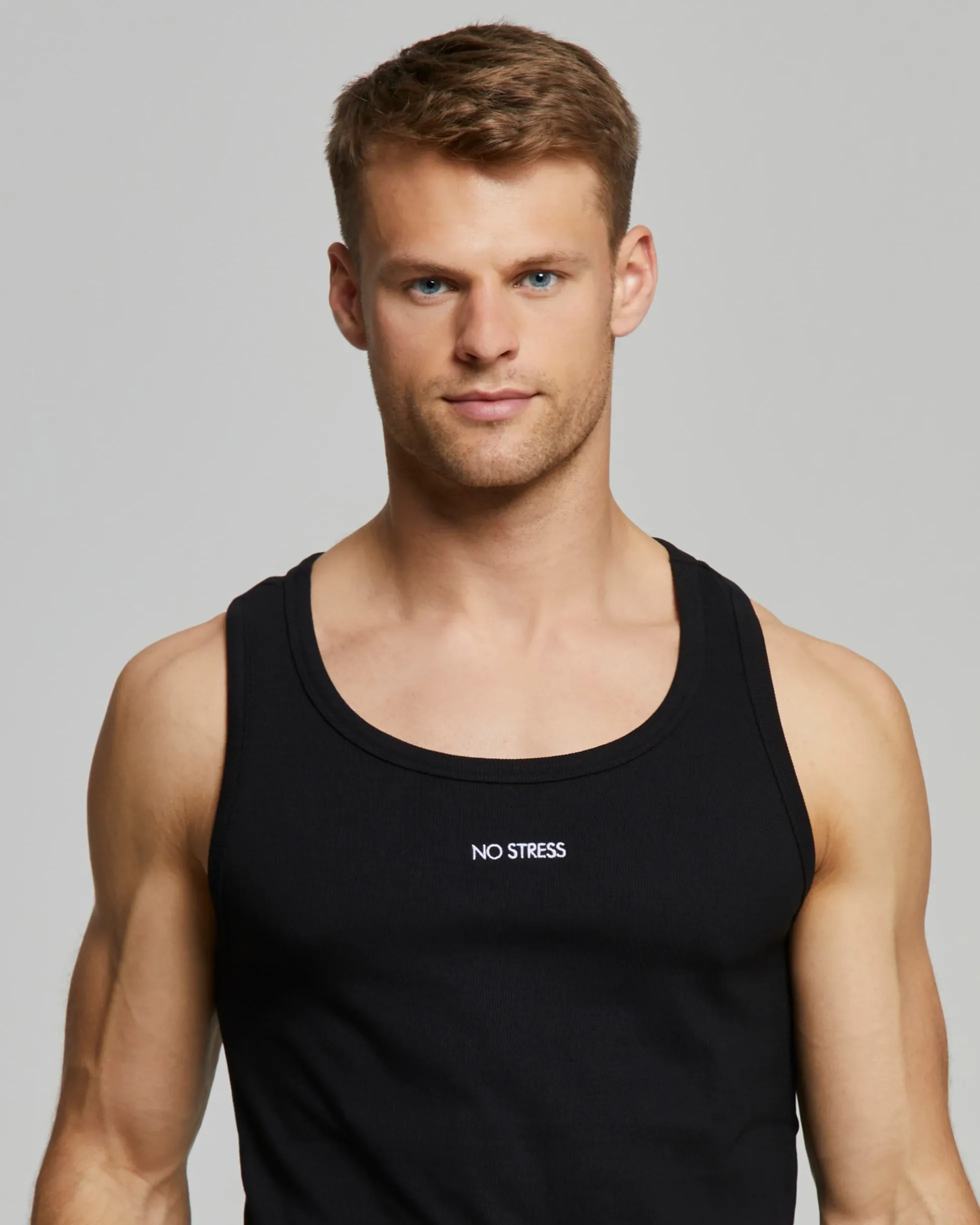 Canotta uomo no stress slim fit cotone