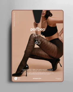 Collant Opale 40 denari con motivo animalier
