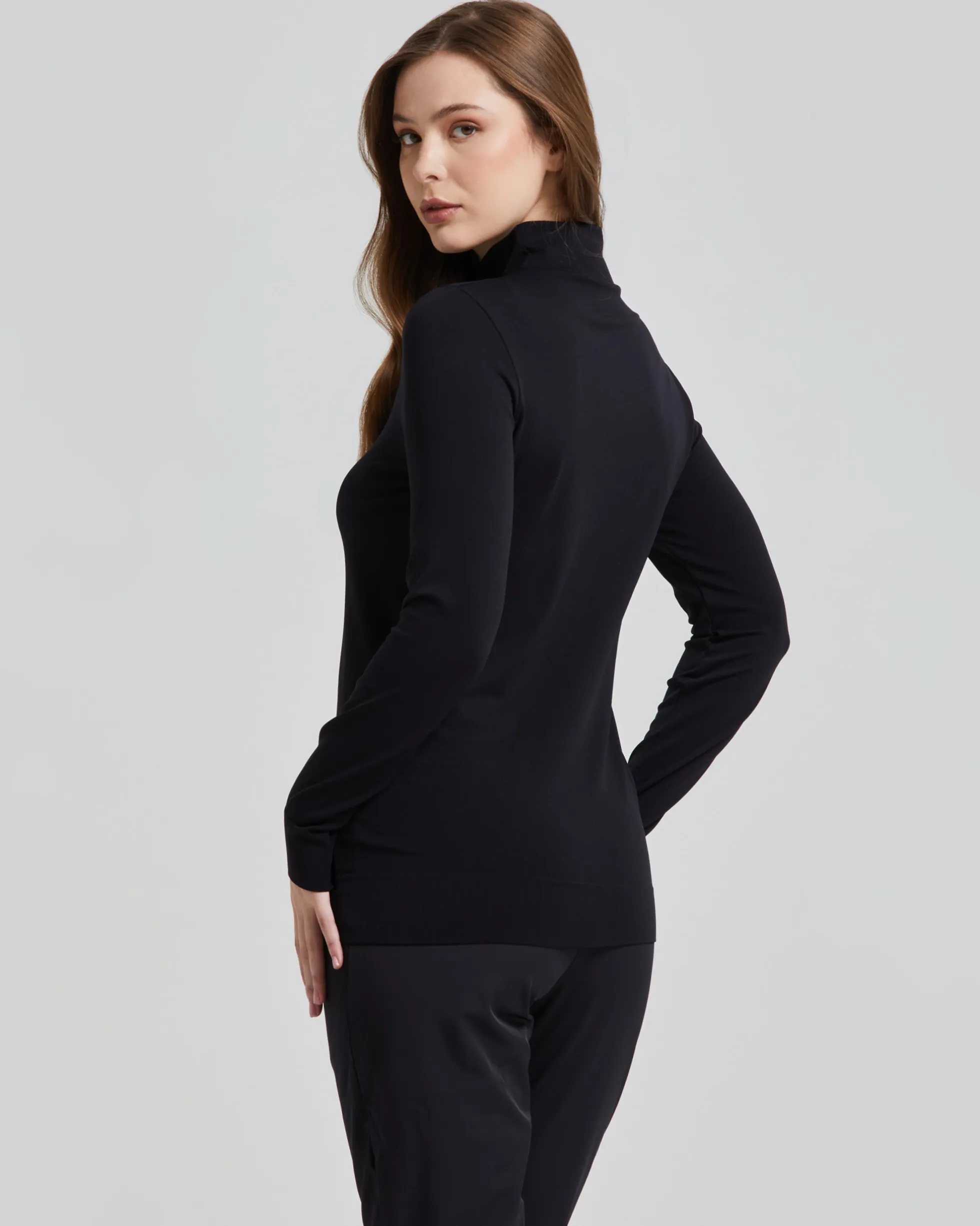 Lupetto donna microfibra