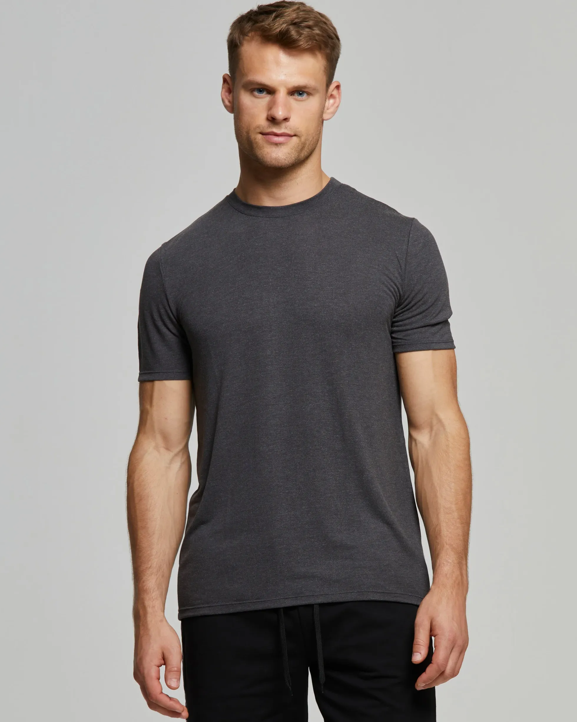 MAGLIA GIROCOLLO MANICA CORTA