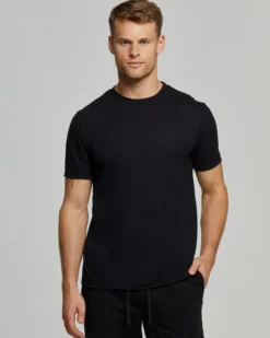 MAGLIA GIROCOLLO MANICA CORTA