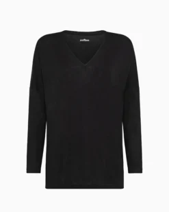 Maglia manica lunga in viscosa sostenibile vestibilità over