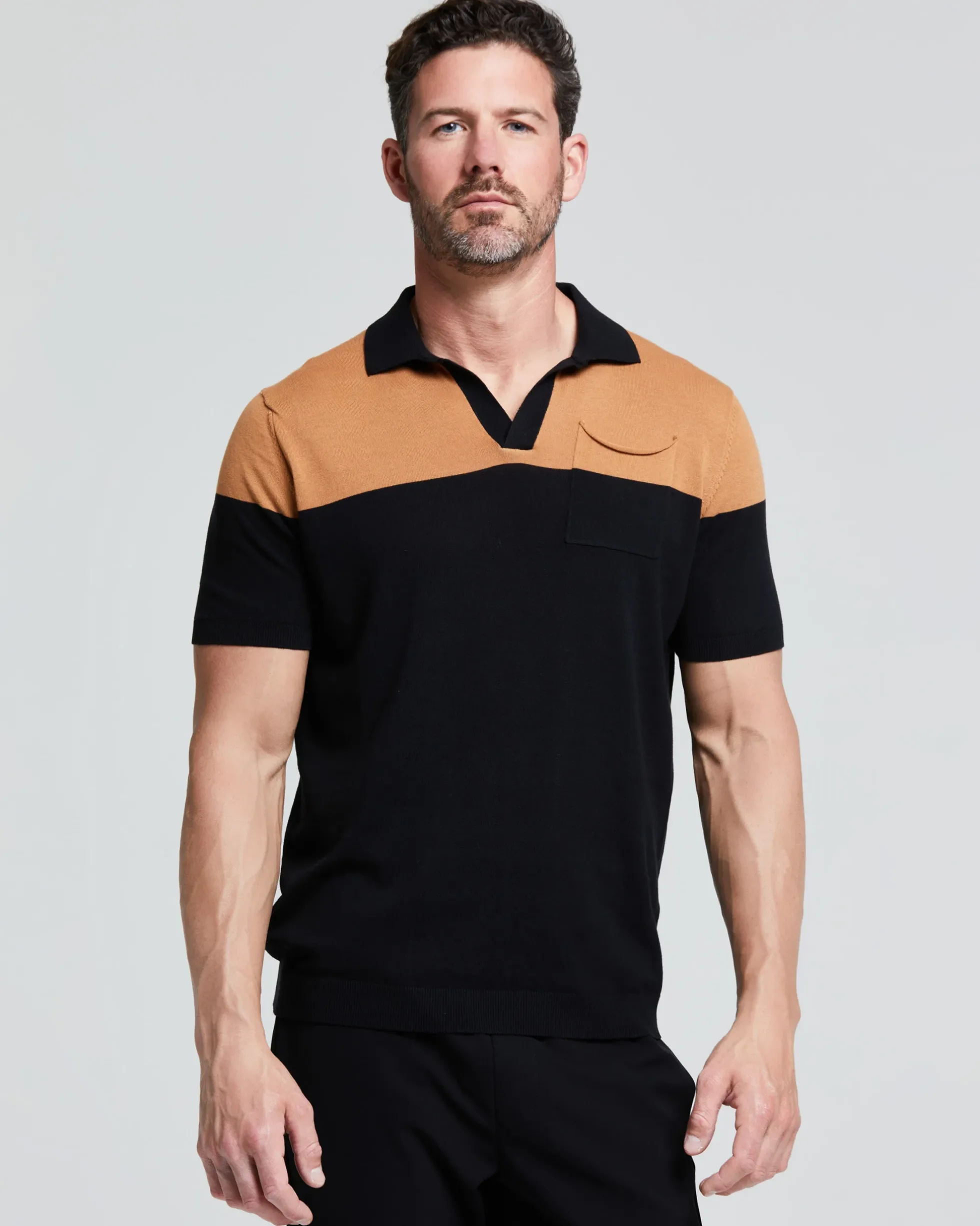 MAGLIA MIRKO SCOLLO A V MANICA CORTA