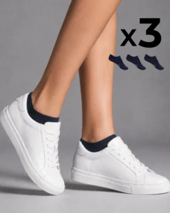 Minicalza cotone x3 donna