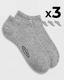 Minicalza cotone x3 uomo