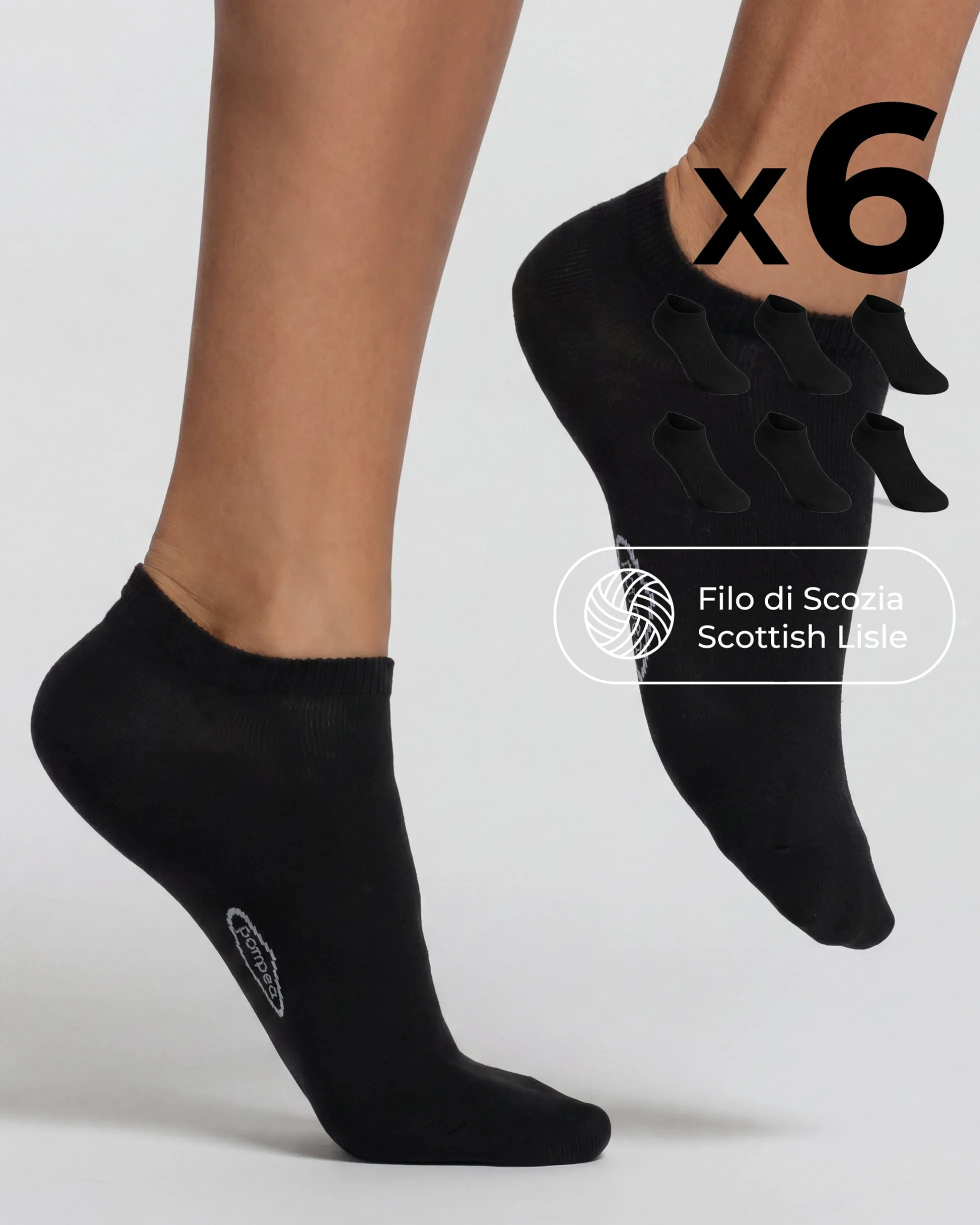 Minicalza in Filo di Scozia unisex X6
