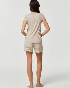 Pigiama corto bamboo Karima - premium collection
