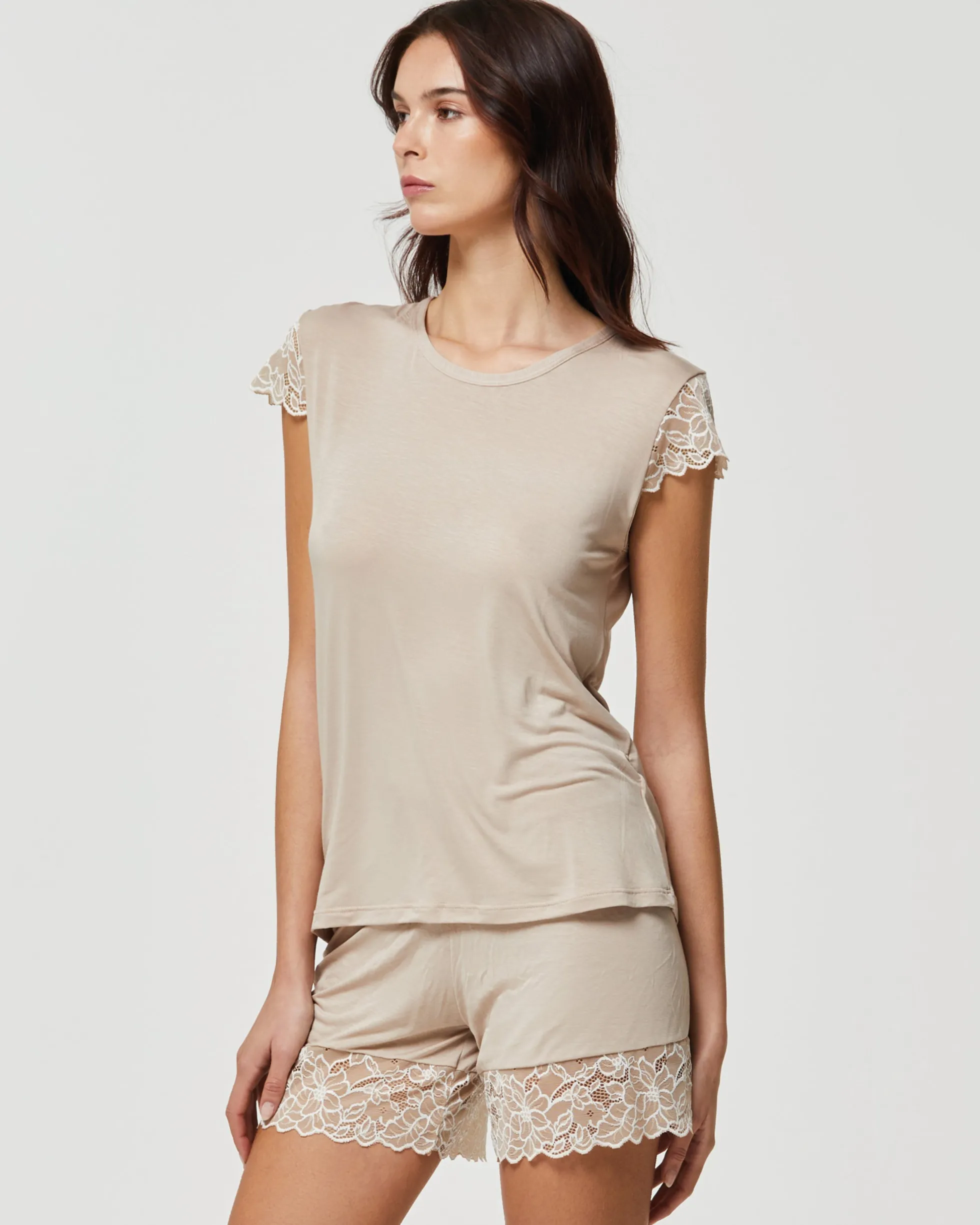 Pigiama corto bamboo Karima - premium collection