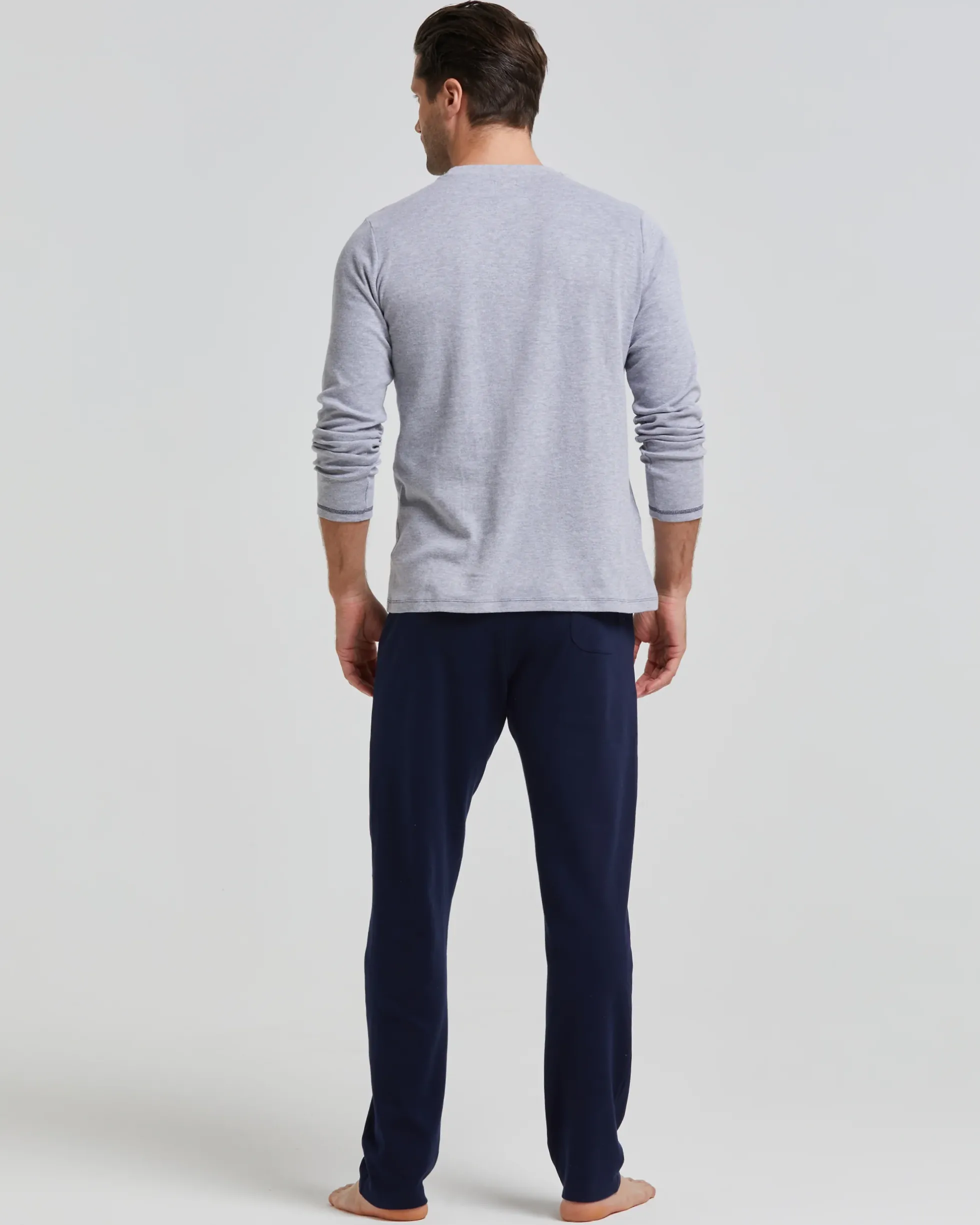 Pigiama lungo caldo cotone Windsor