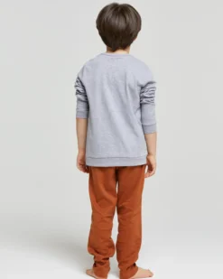 Pigiama lungo cotone interlock Yari