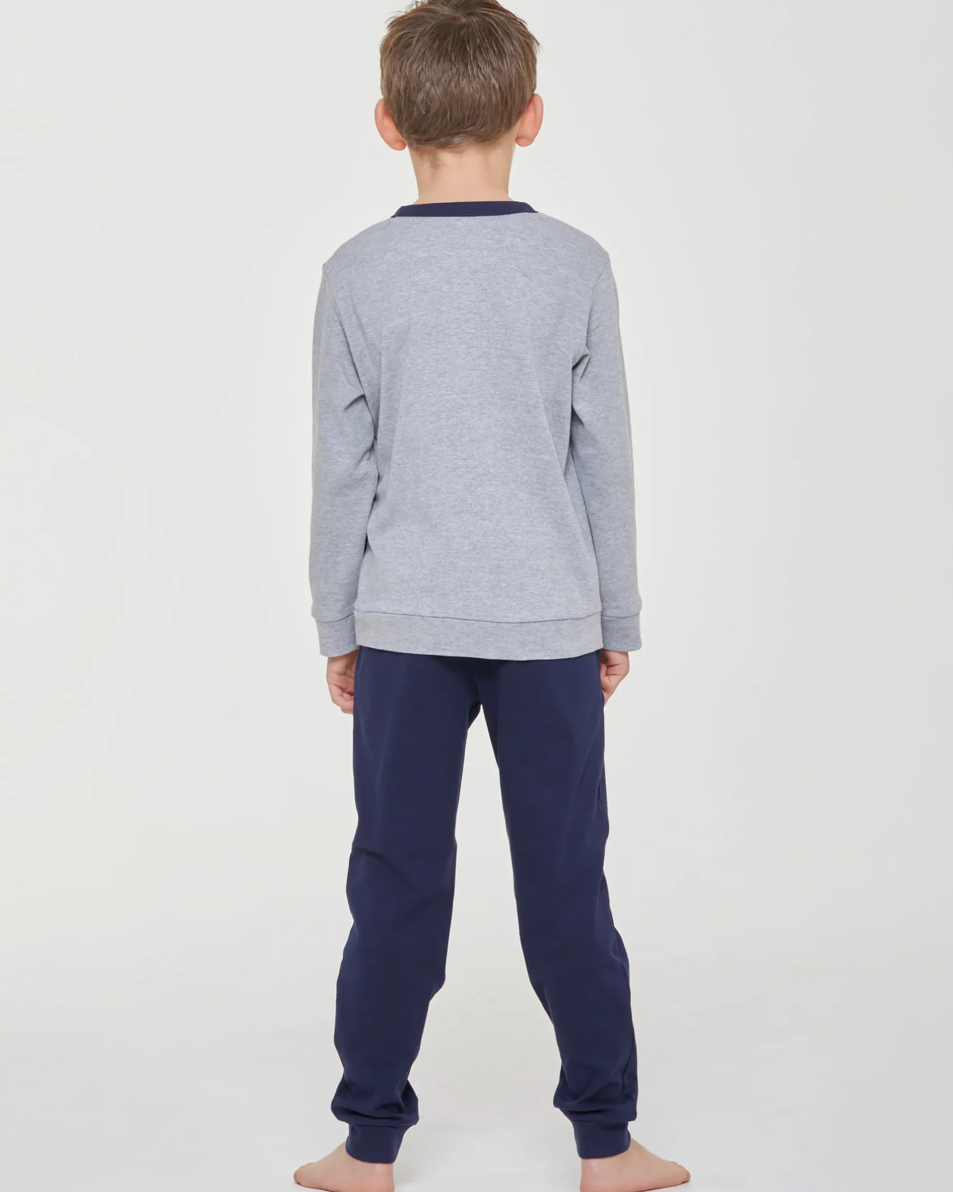 Pigiama lungo cotone interlock Willy