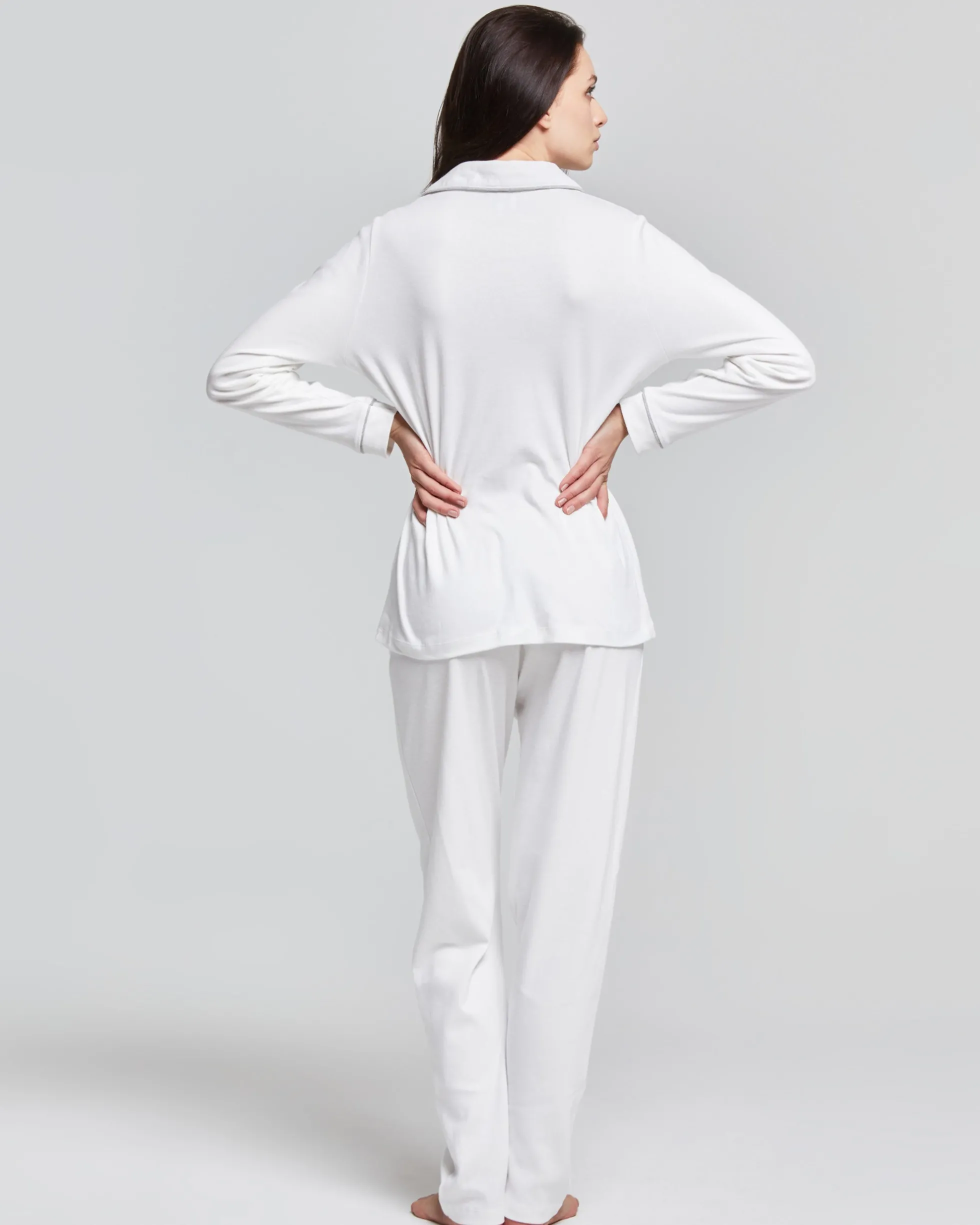 PIGIAMA LUNGO COTONE INTERLOCK ELISABETTA