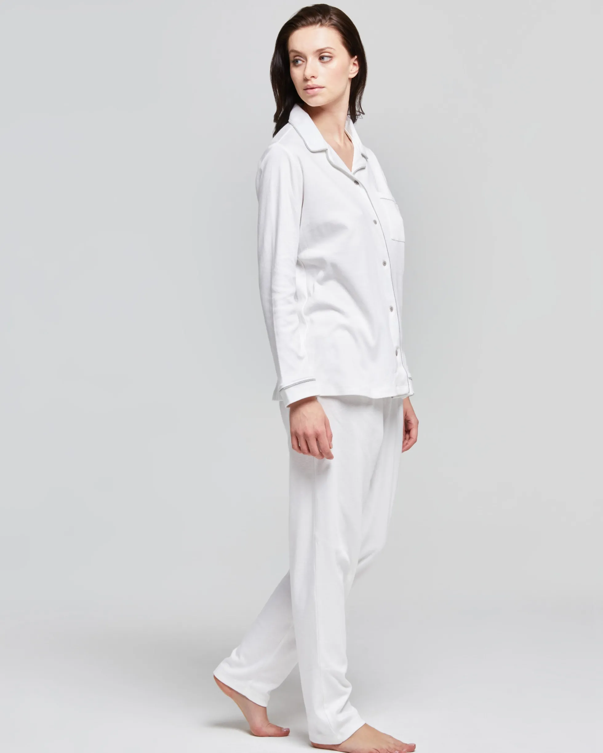 PIGIAMA LUNGO COTONE INTERLOCK ELISABETTA