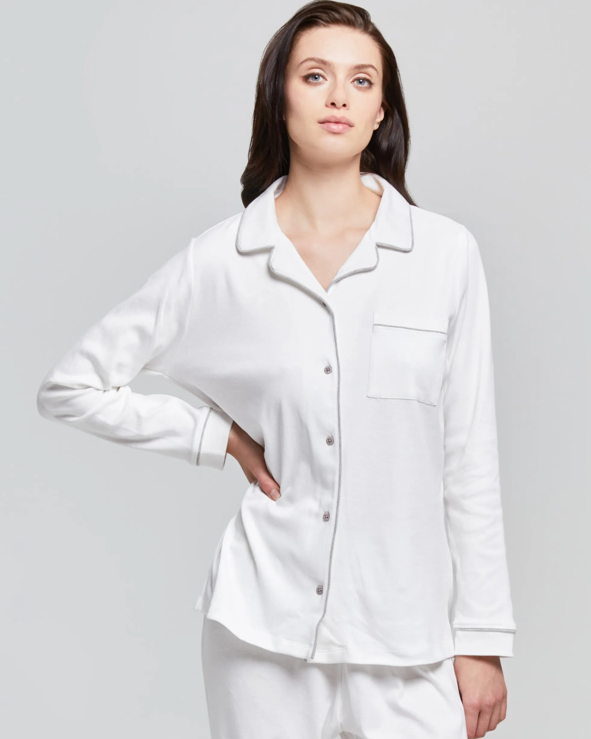 PIGIAMA LUNGO COTONE INTERLOCK ELISABETTA
