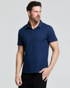 POLO UOMO COTONE FIAMMATO