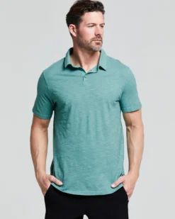 POLO UOMO COTONE FIAMMATO