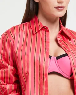 Pompea x Silvian Heach camicia over