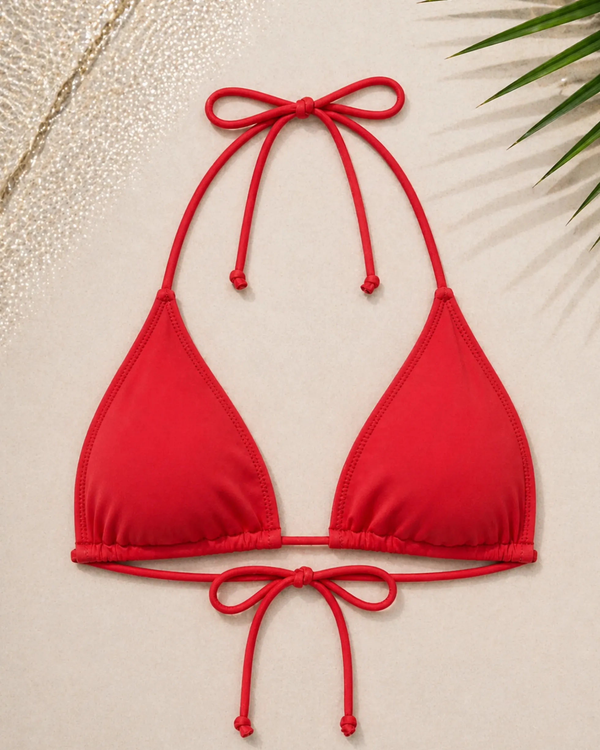 Reggiseno triangolo con coppe removibili