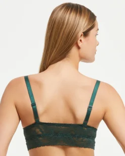 Set Completo coordinato Intimo Pizzo (Verde)