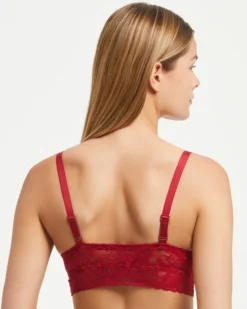Set Completo coordinato Intimo Pizzo (Bordeaux)