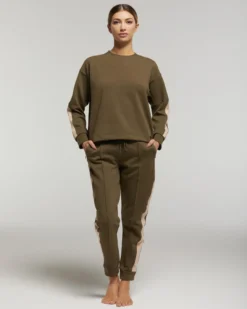 Set Completo Tuta donna Freetime (Verde militare)