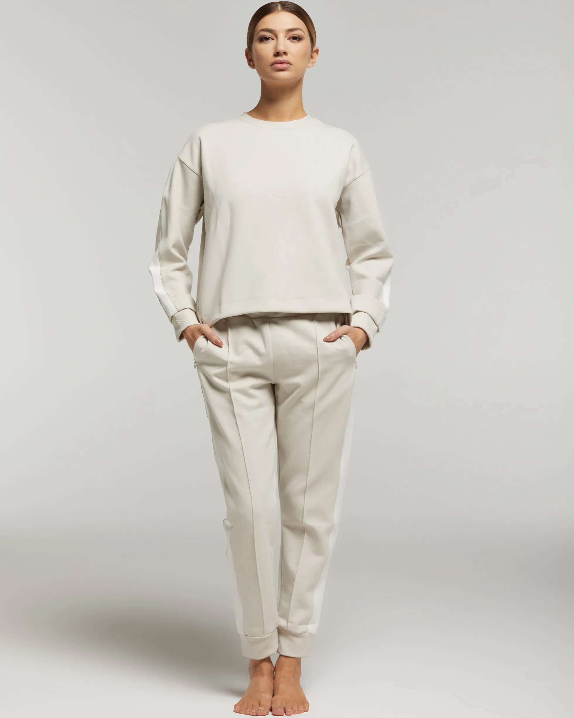 Set Completo Tuta donna Freetime (Beige)