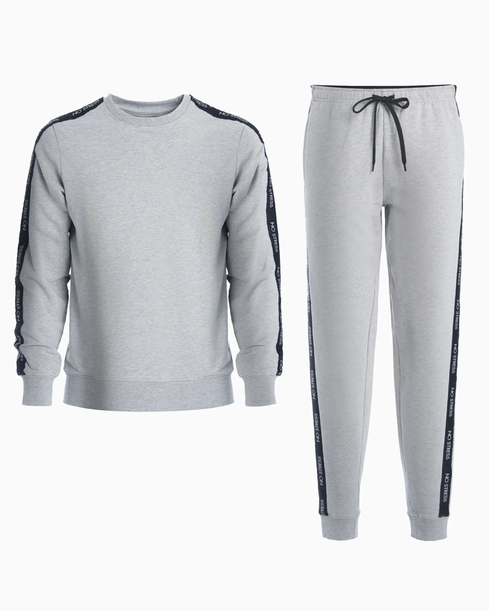 Set Completo Tuta NO STRESS (Grigio Melange)