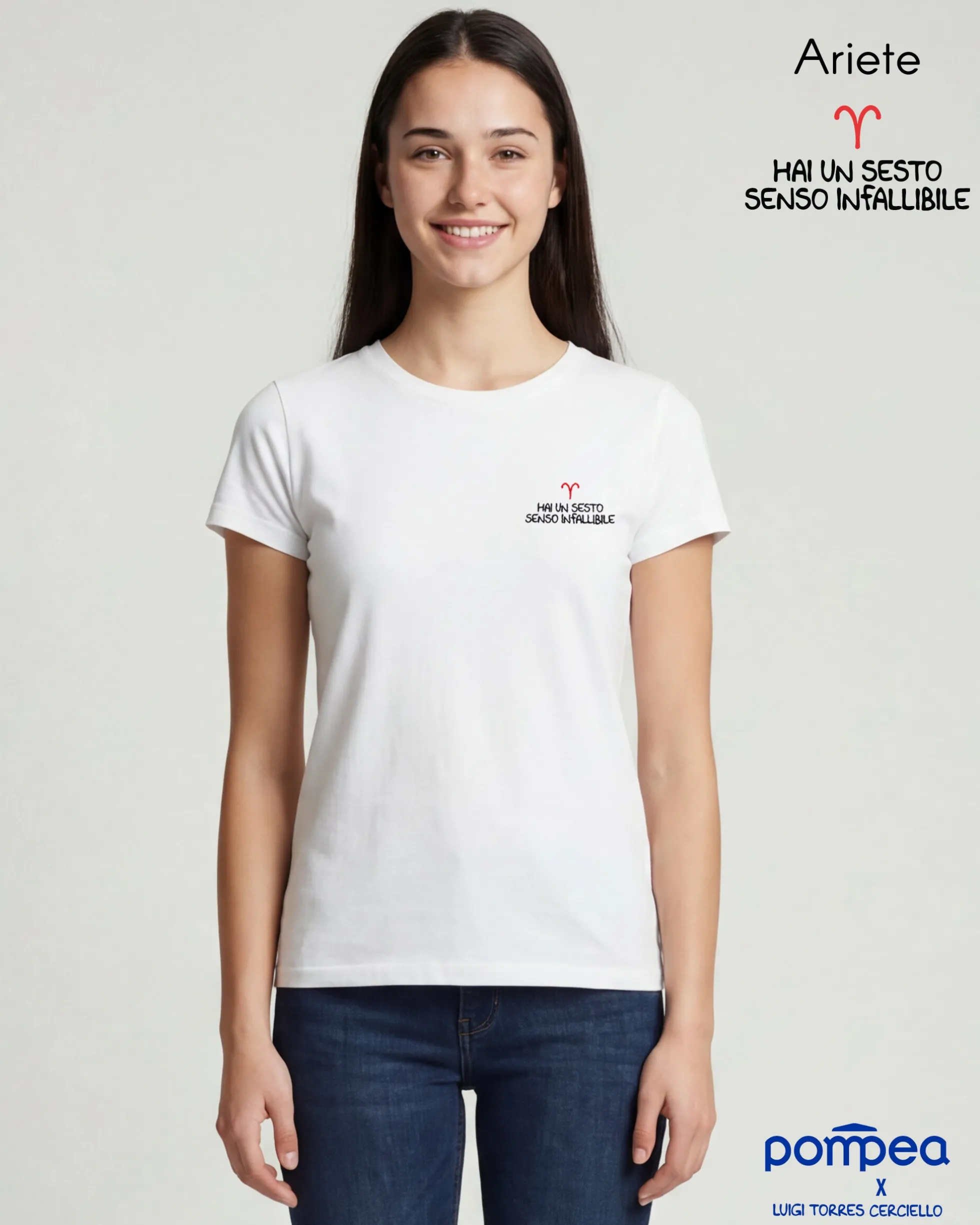 T-shirt donna "Ariete" by Luigi Torres Cerciello