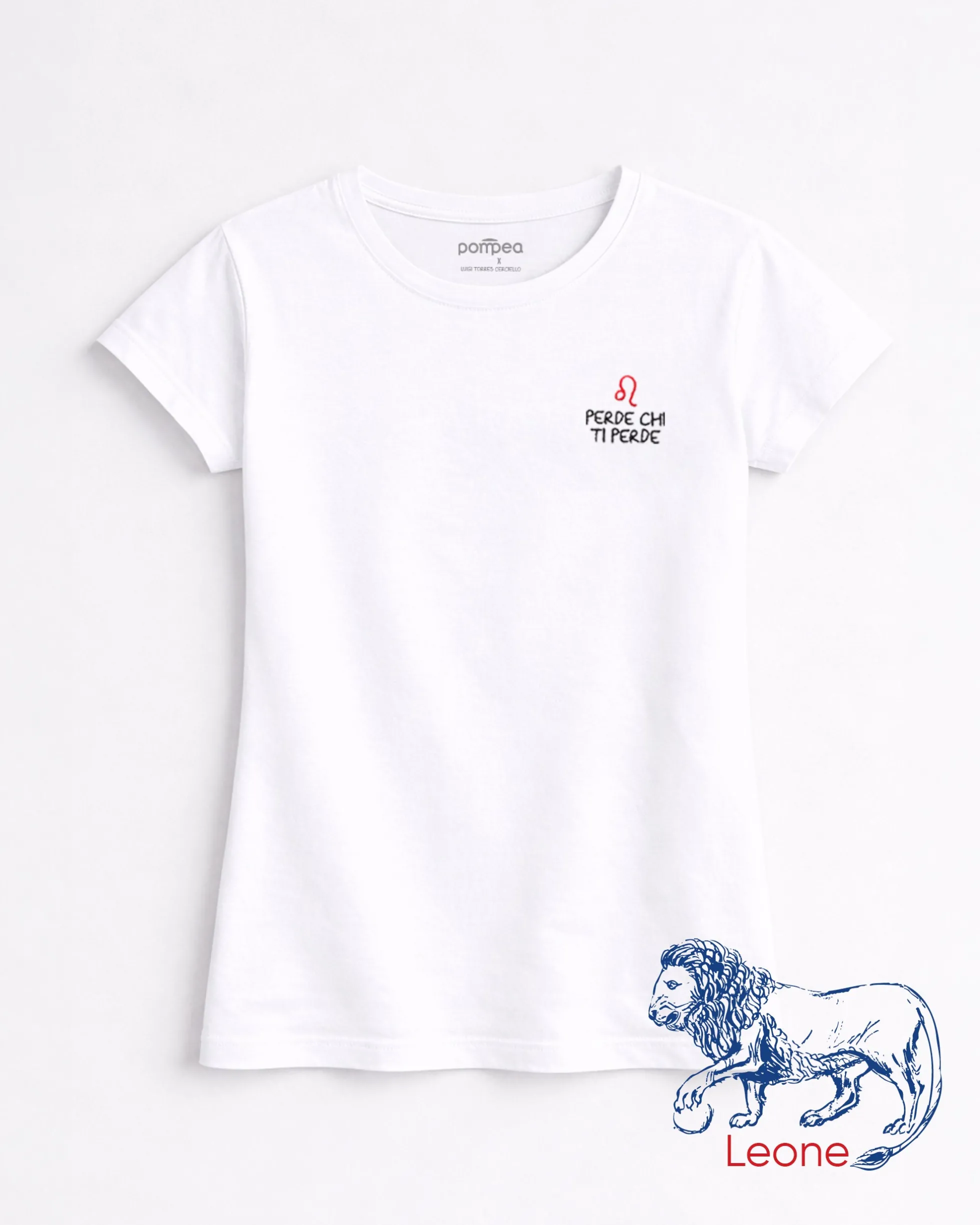 T-shirt donna "Leone" by Luigi Torres Cerciello