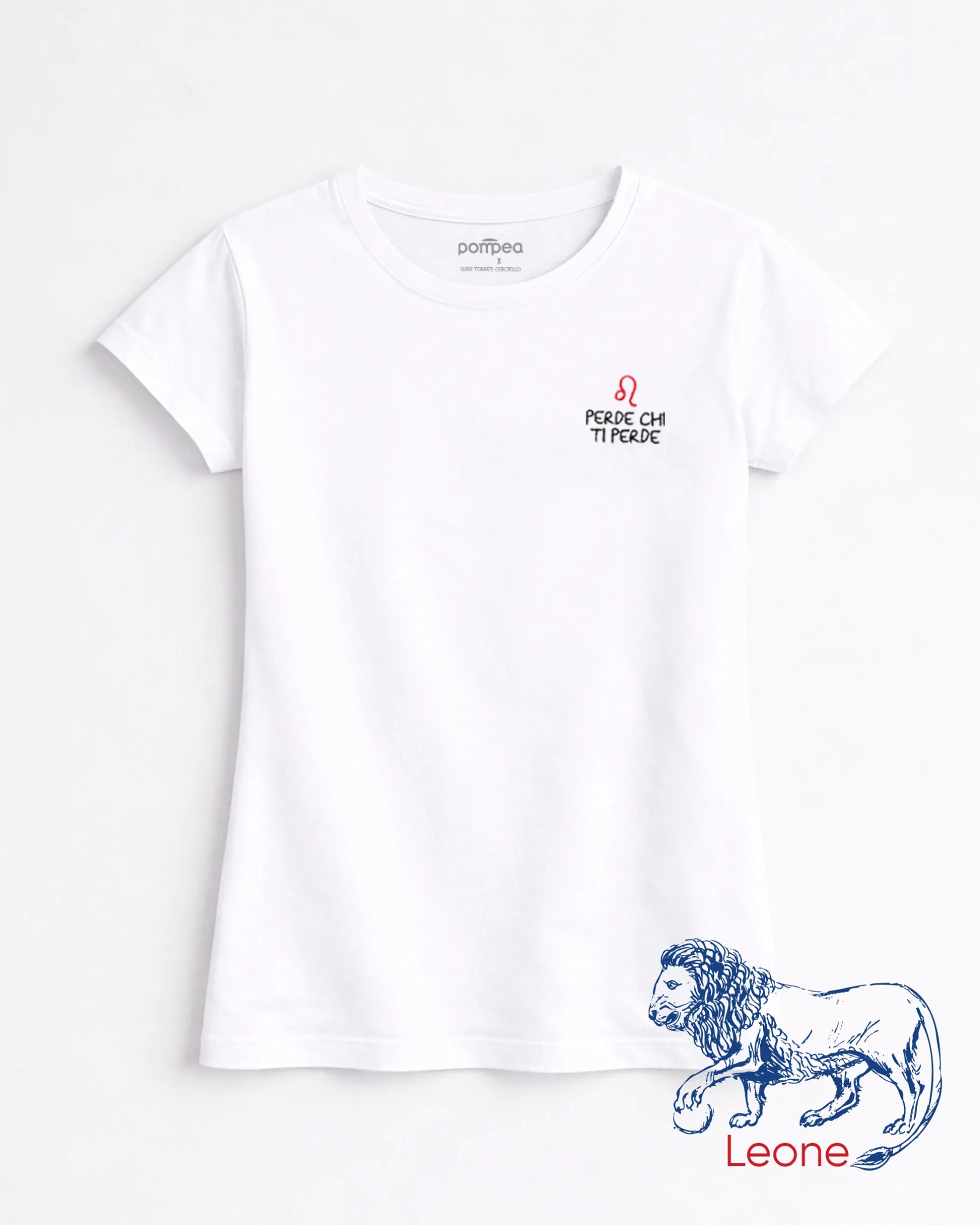 T-shirt donna "Leone" by Luigi Torres Cerciello