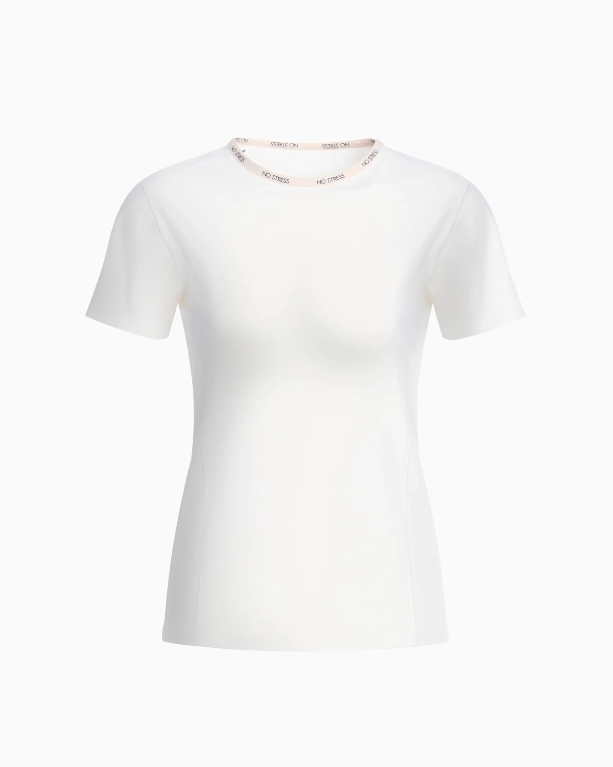 T-shirt donna no stress slim fit cotone