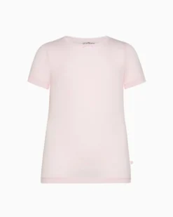 T-shirt girocollo bimba in cotone organico