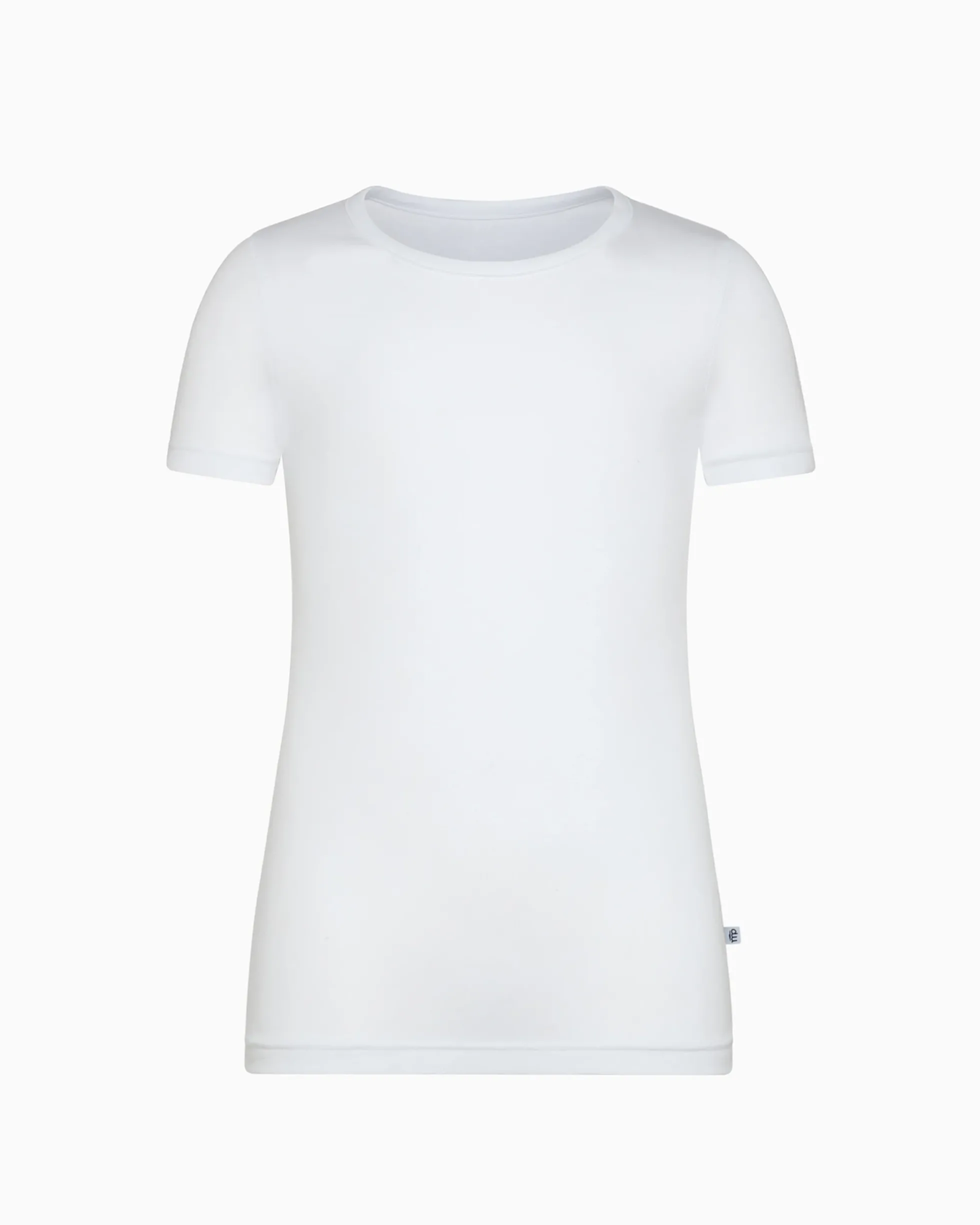 T-shirt girocollo bimbo in cotone organico
