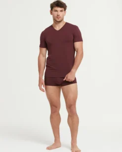 T-Shirt scollo V no stress cotone modal